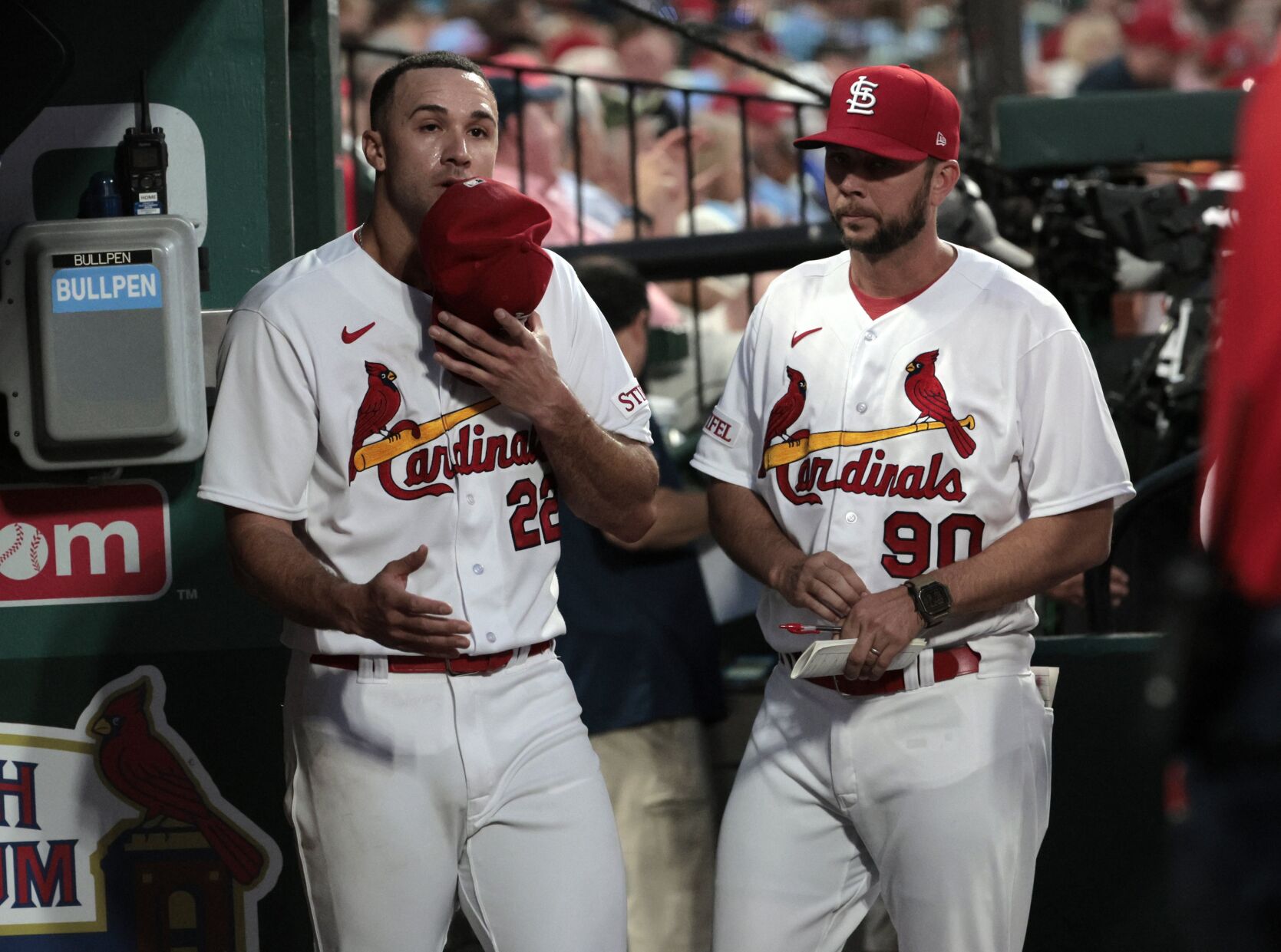 Game 2 of St. Louis Cardinals and San Francisco Giants series